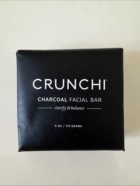 Charcoal Facial Bar Cleanser - Black
